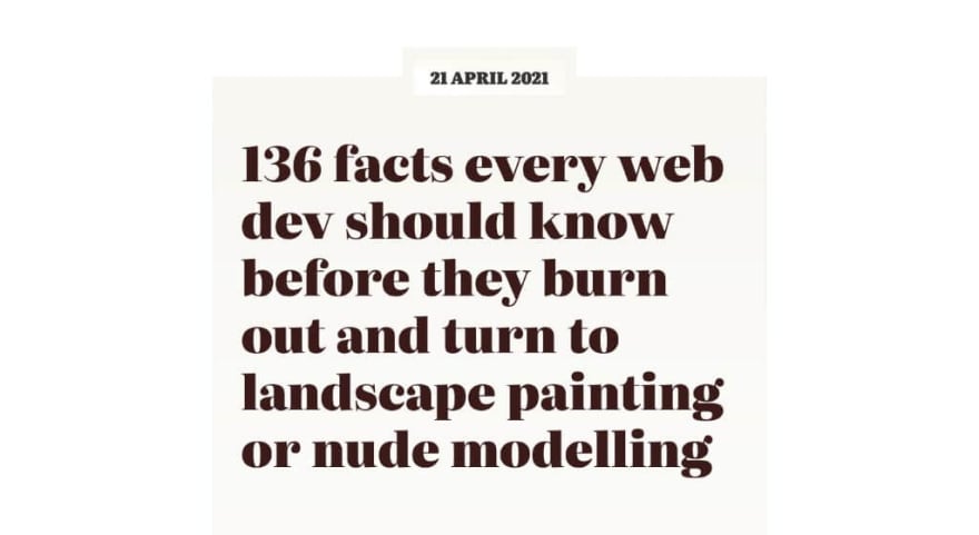 136 facts every web dev should know