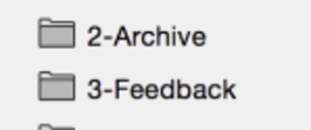 Cover image for My method of organizing email