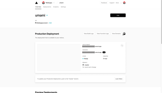 Vercel Deployment