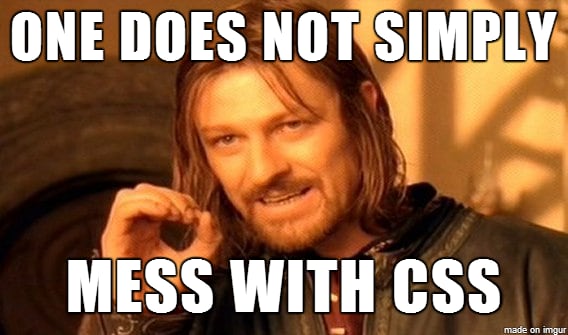 CSS you say?