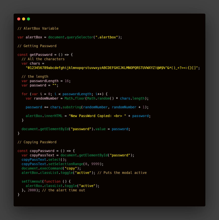 random password generator for excel