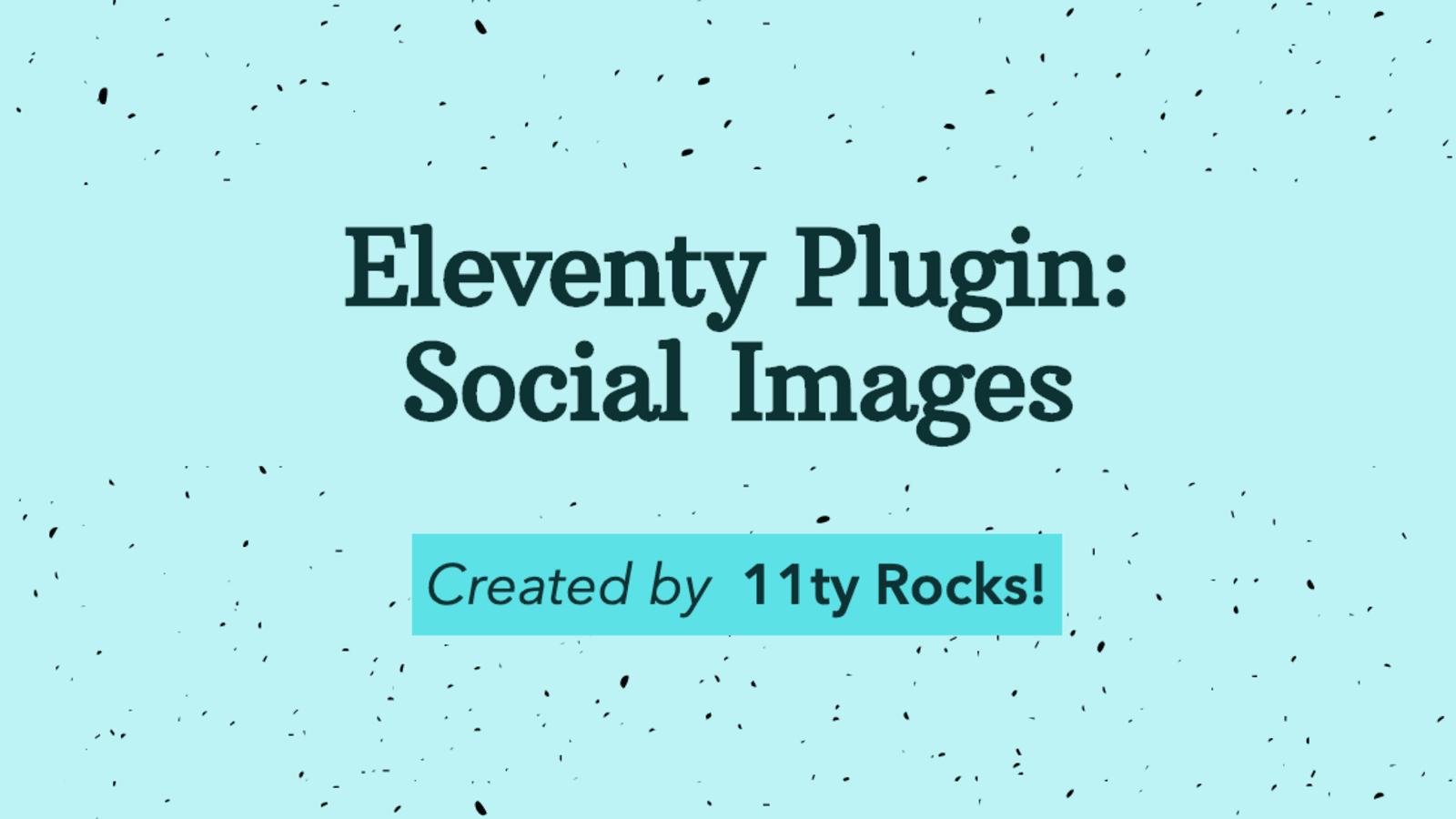 Create a Plugin for 11ty