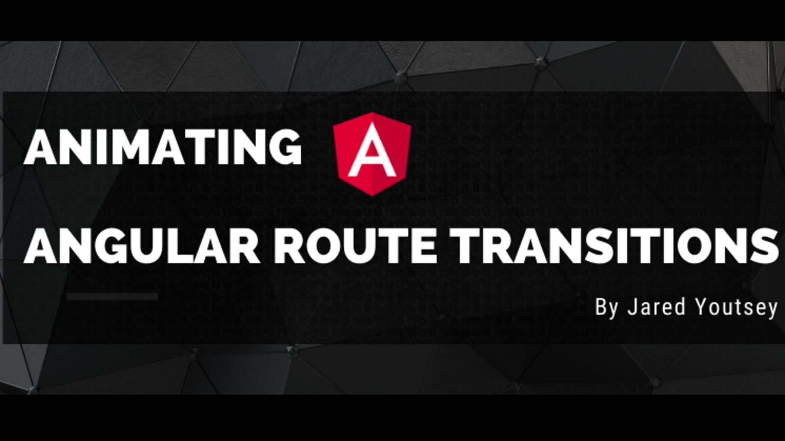 Animating Angular Route Transitions - DEV Community