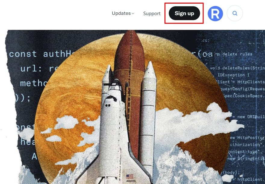 Sign up