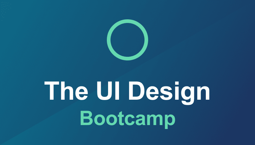 Course cover for the UI Design Bootcamp