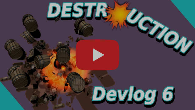 RPG Devlog part 6 - DESTRUCTION - Explode Barrels & More - Will Unity break? | Make a RPG in Unity |