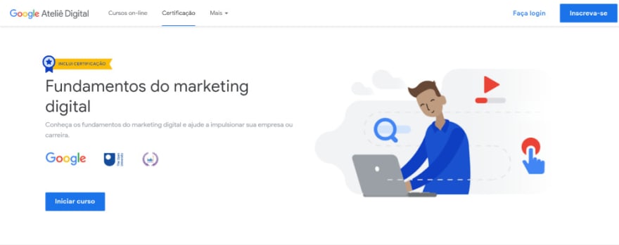 Fundamentos do marketing digital por Google