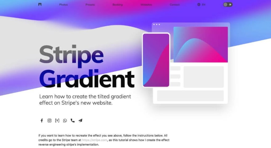 Stripe Gradient