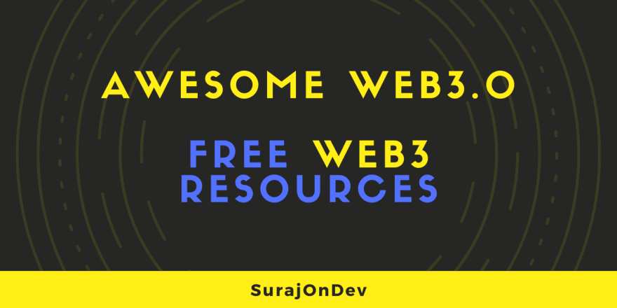 Awesome Web3 Free Resources