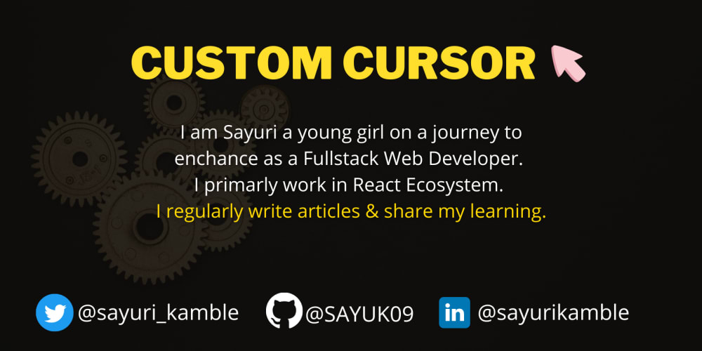 Custom Cursor (customcursor) - Profile