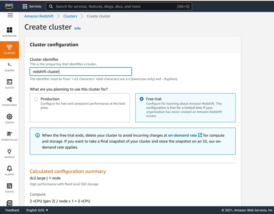 Create screen 1
