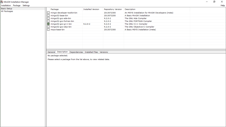 Gcc For Windows How To Install Gcc In Windows 10 The Easier Way Dev Community