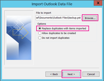 import pst file in outlook for mac 2016