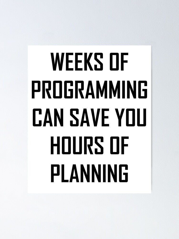 Weeks of Programming