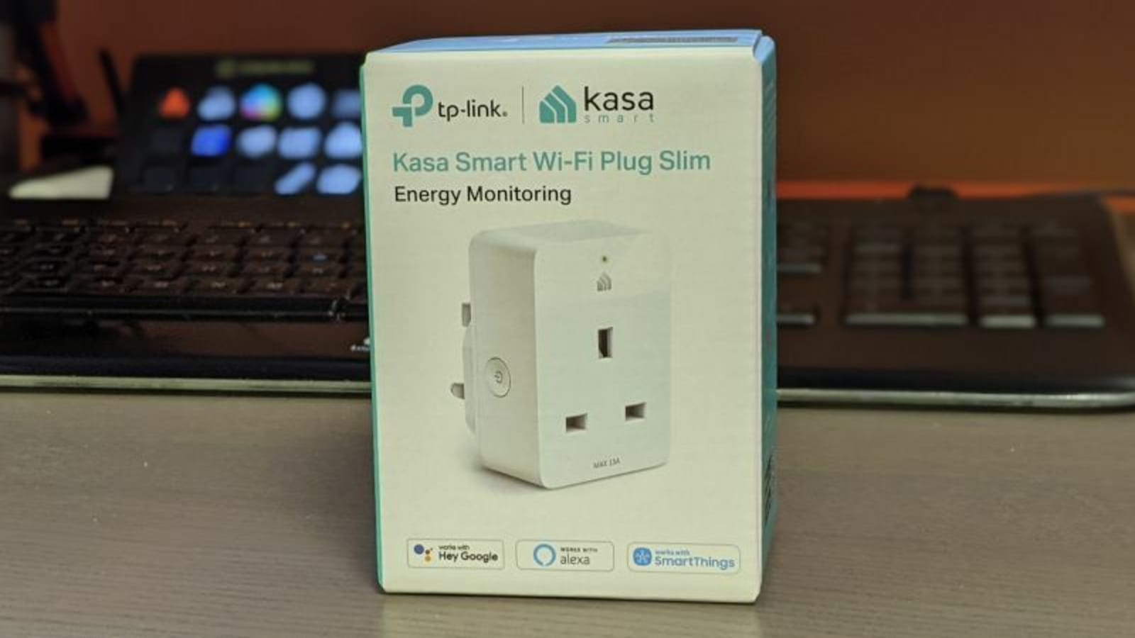 Kasa KP115 Smart Plug with Energy Monitoring Integration with Home