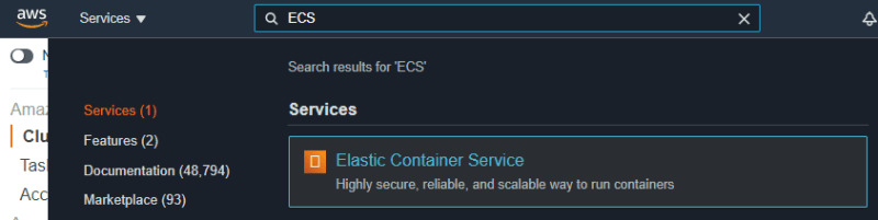 Image ecs