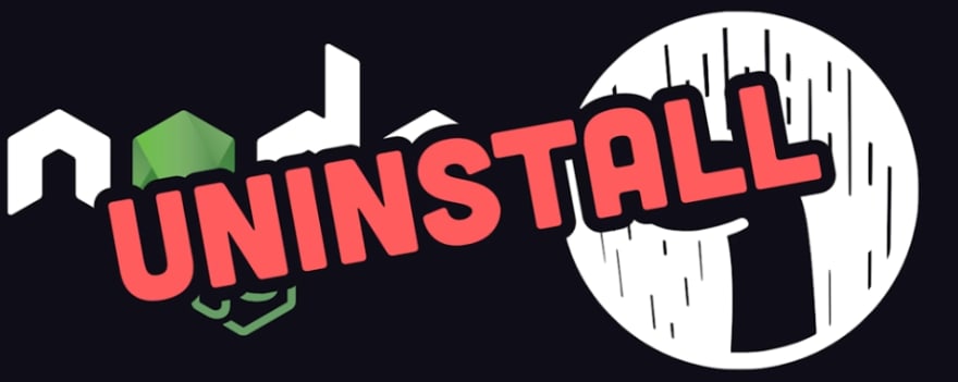 unistall nodejs deno