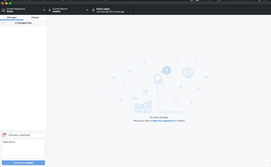 How to use github desktop with gitlab dev community