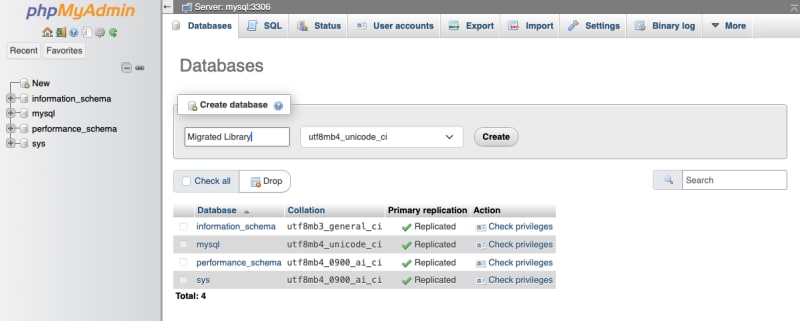 Migrate MySQL Database to Elestio