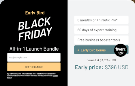 Best Thinkific Discount and Black Friday Deal 2021 2022