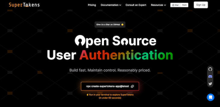 SuperTokens Cover Page