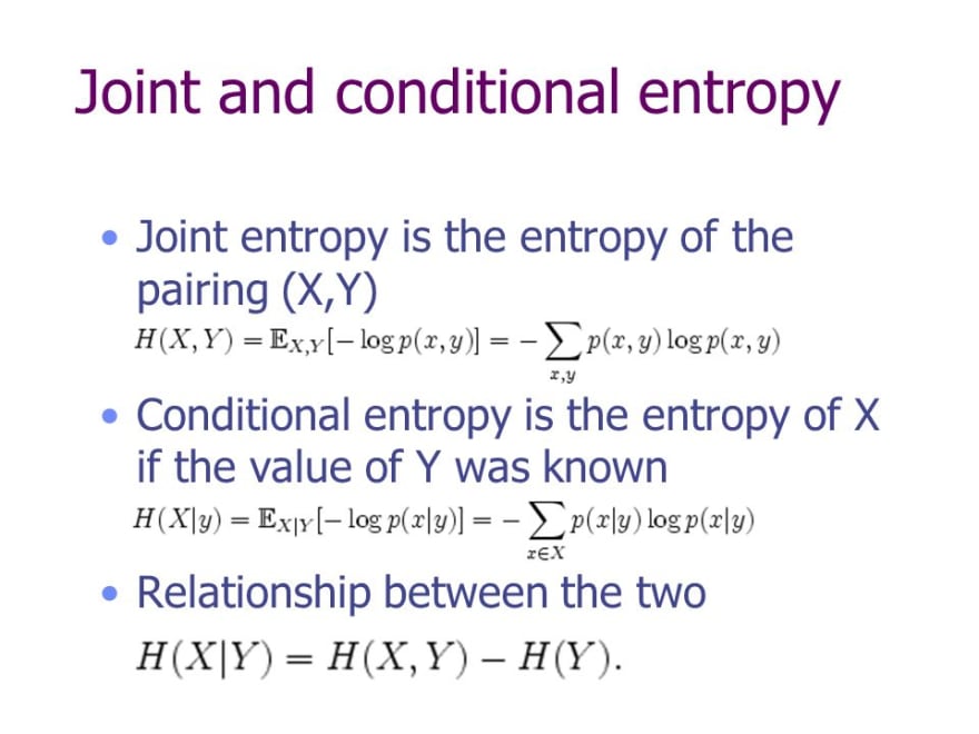 Unsupervised learning information theory recap dev community