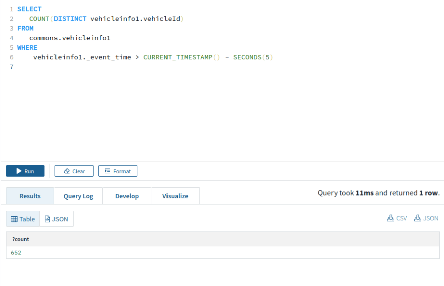 rockset-query-active