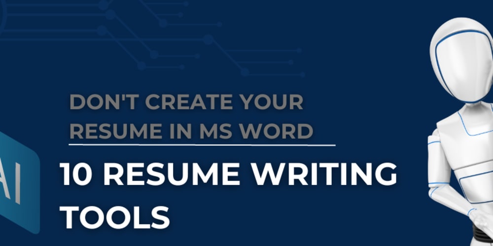 free online resume writing tools