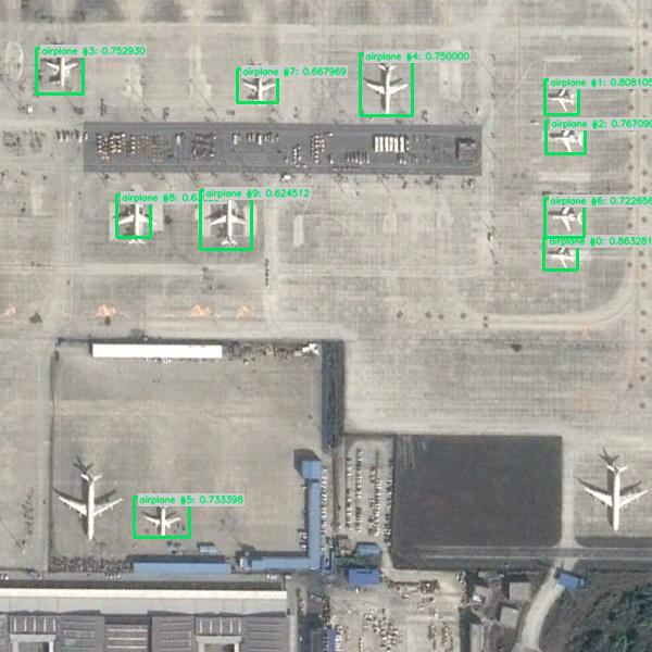 Planes detection on the image