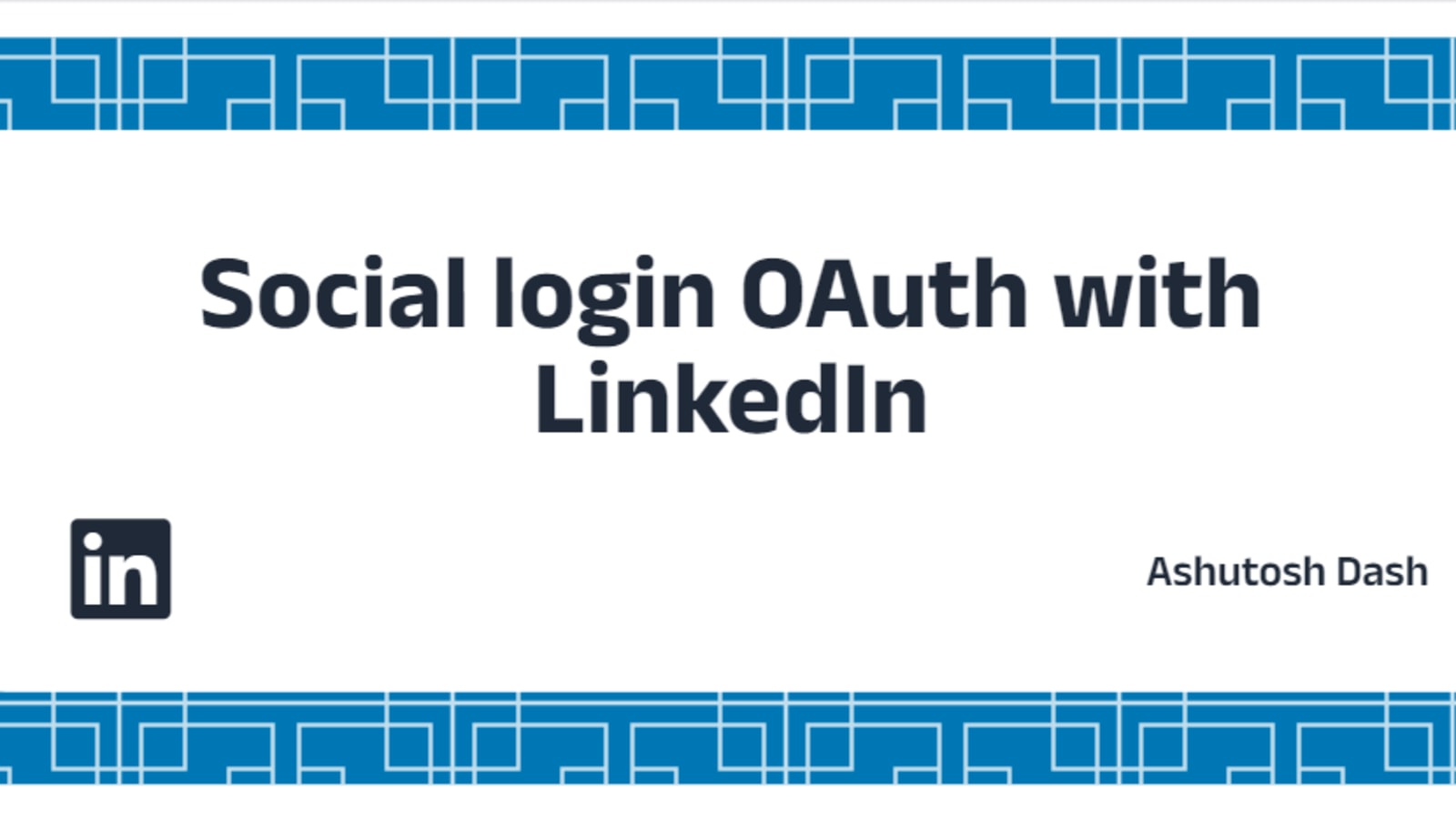 AuthRocket - Social Auth - LinkedIn