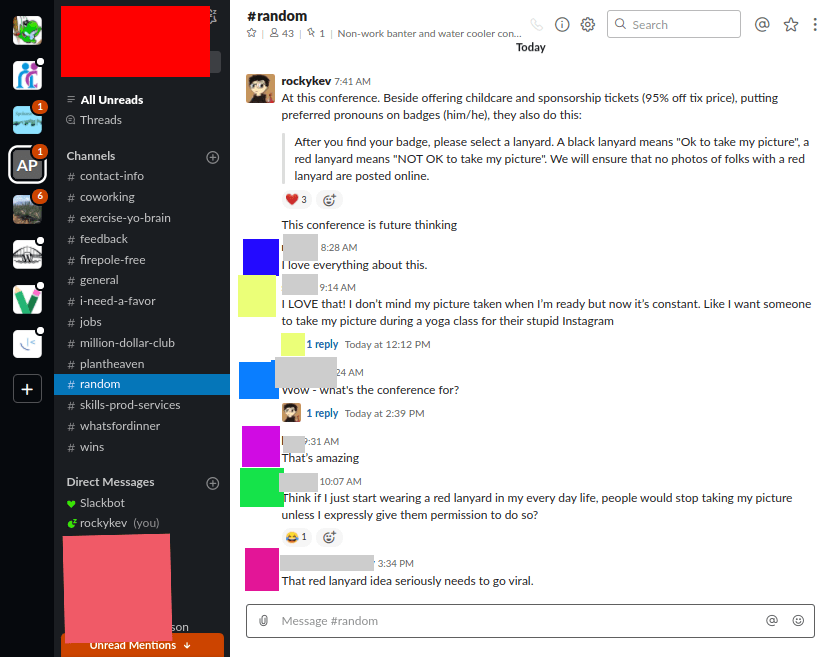 My Slack channel agrees that it's a killer idea