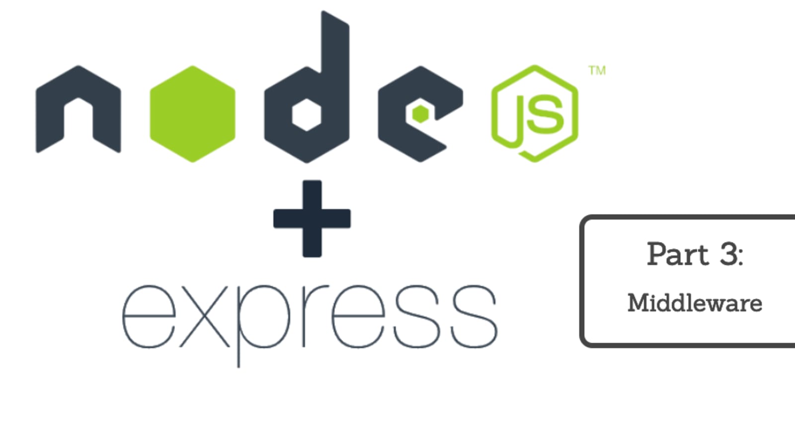 NodeJS + Express part 3: Middleware - DEV Community