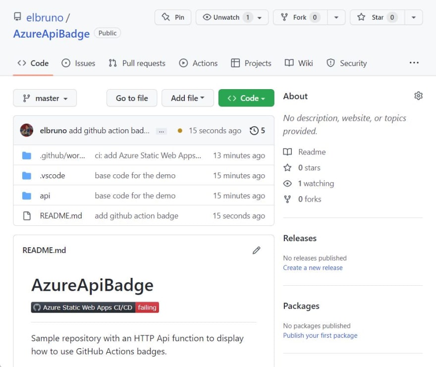 How to add some badges in your git readme (GitHub, Gitlab etc.) - DEV  Community