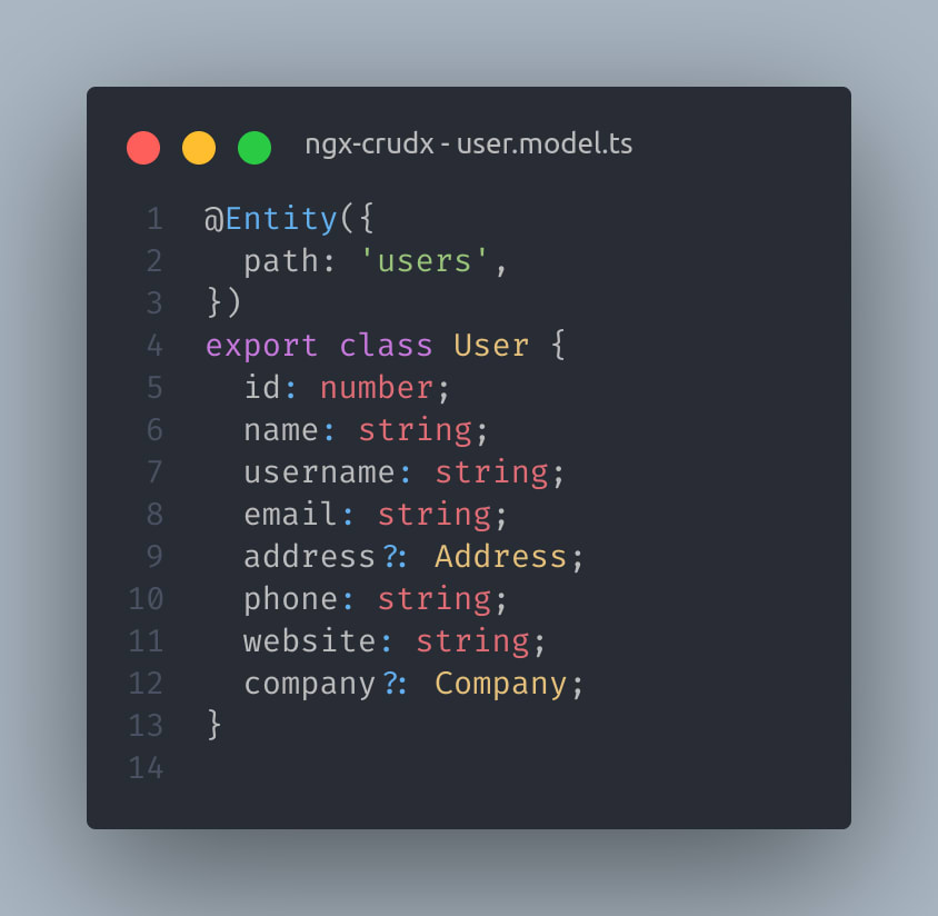 Entity Decorator