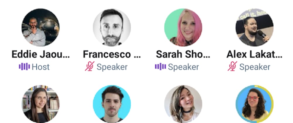 Speaking at a Twitter Space