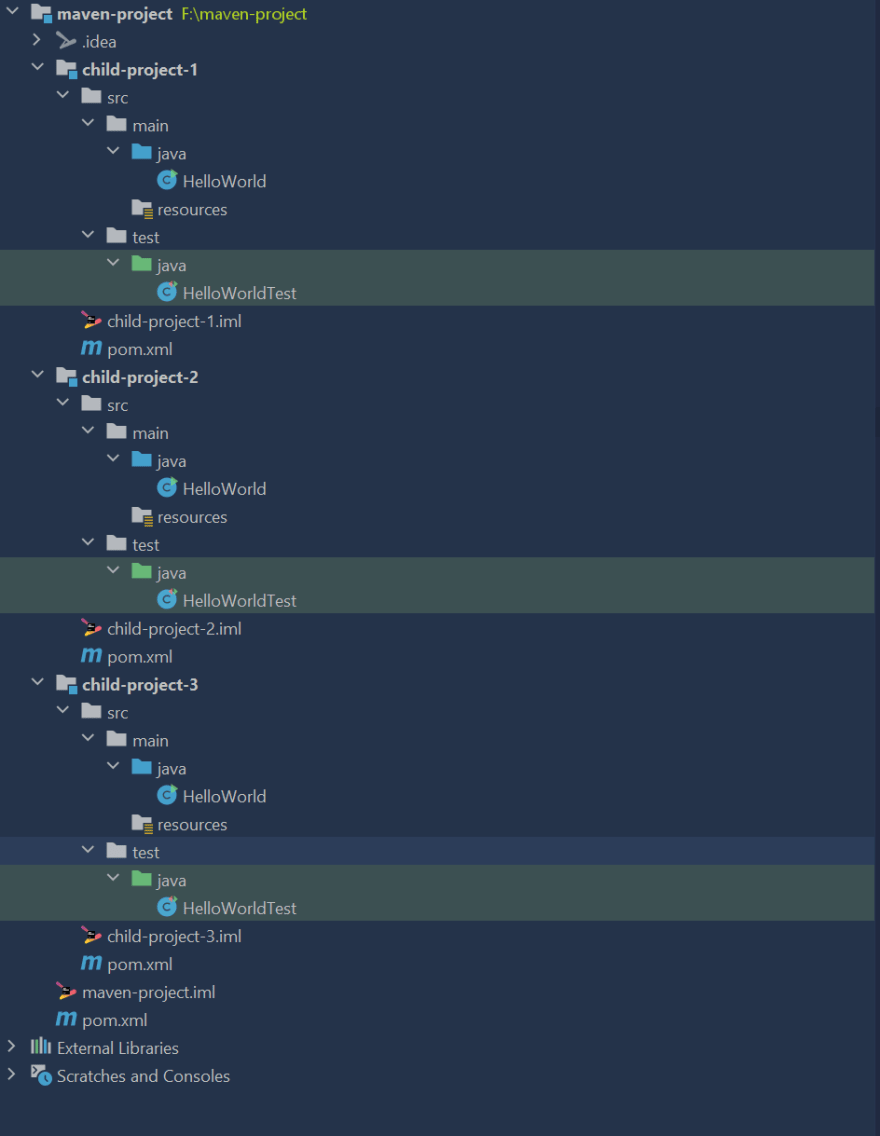 jrebel maven multi module