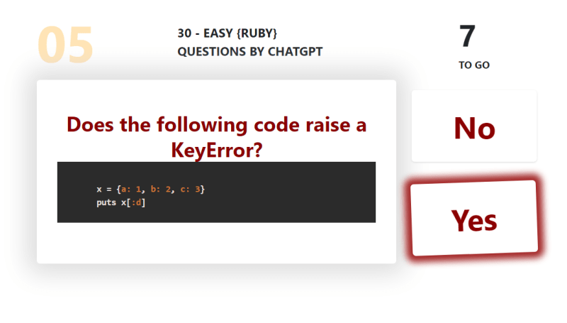 quiz ruby