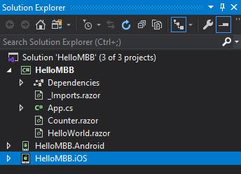 Getting Started with Mobile Blazor Bindings