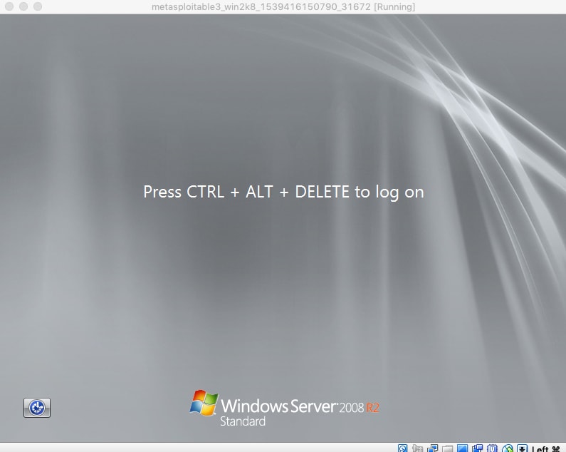 press control alt delete for mac in virtualbox