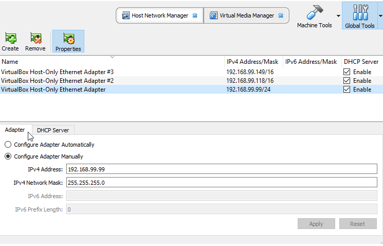 oracle virtualbox network settings bridged networking