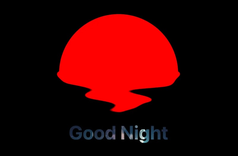 Sun Set Using Pure CSS No Image. Good Night ✨