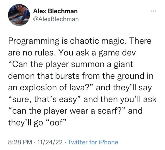 Chaotic magic