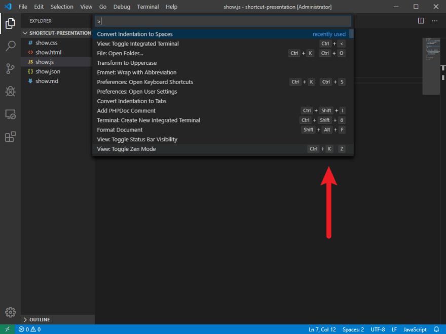 command prompt shortcuts