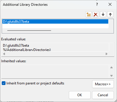 Additional library directories