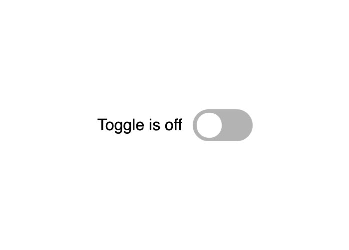 React toggle button top