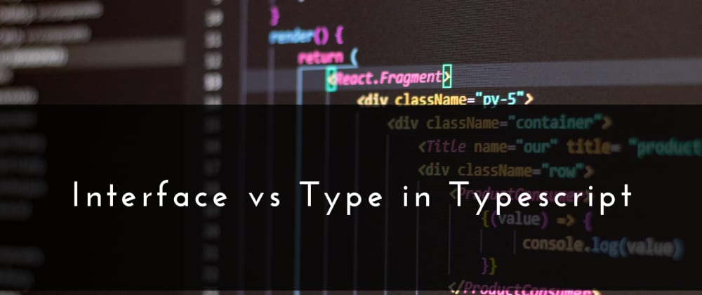 Typescript: Interface - DEV Community