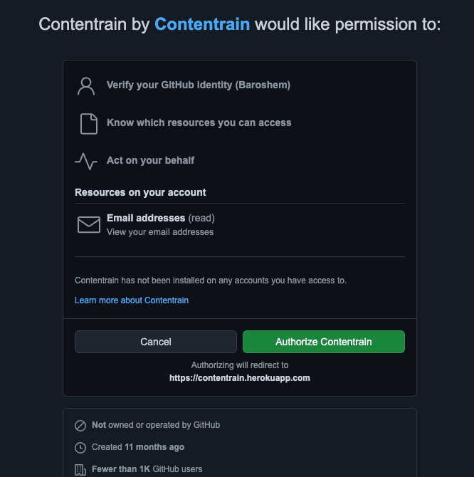 GitHub Permissions