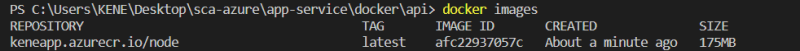 List docker image(s)