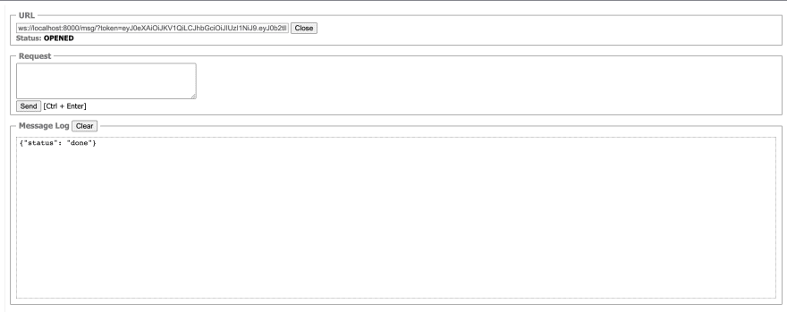 Result of GET request