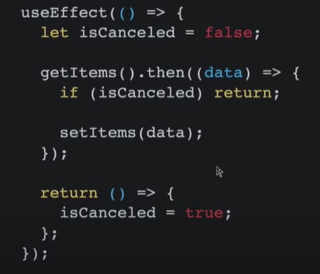 Bad use of useEffect